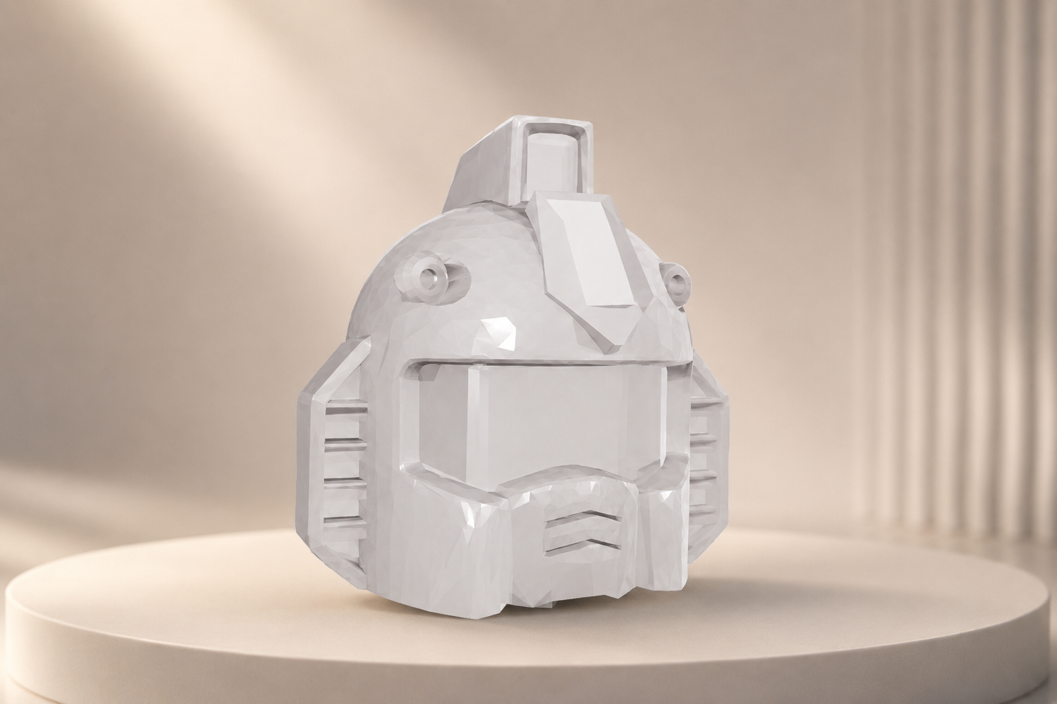 3D Model: Gundam Head